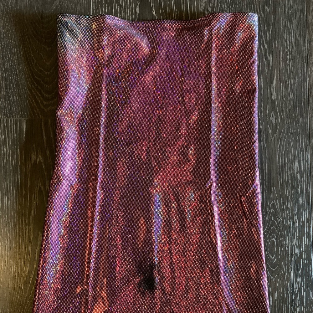 Pink disco ball mini dress American apparel medium